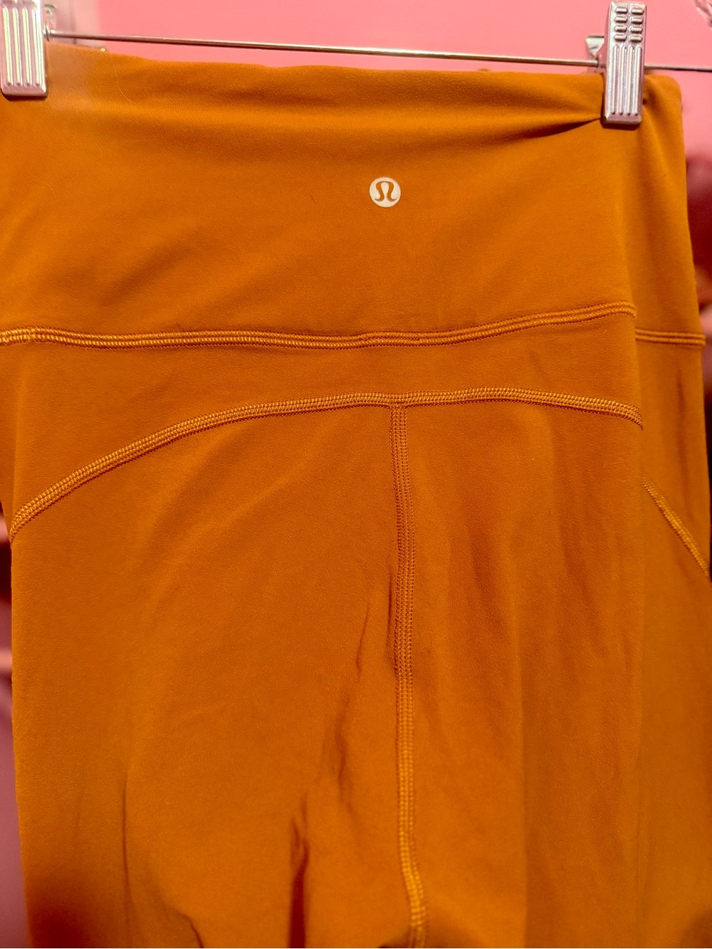 lululemon athletica High-Rise Flare Pants in Burnt Orange - Picture 2 of 5
